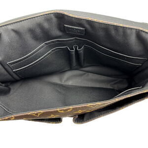 Louis Vuitton Shoulder Brown Christopher Monogram Messenger Bag Macassar